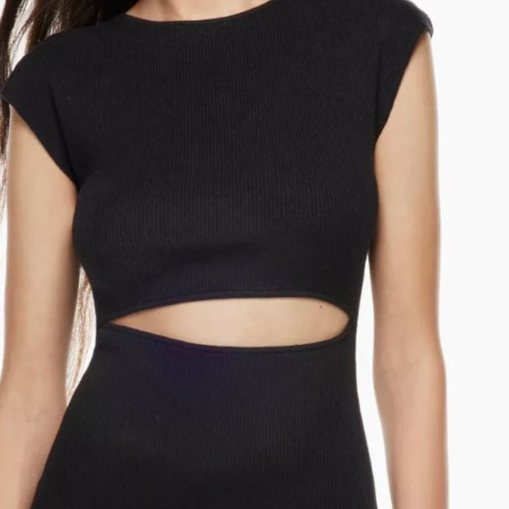 Aritzia Wilfred Free Cut Out Dress Large Bodycon NWOT